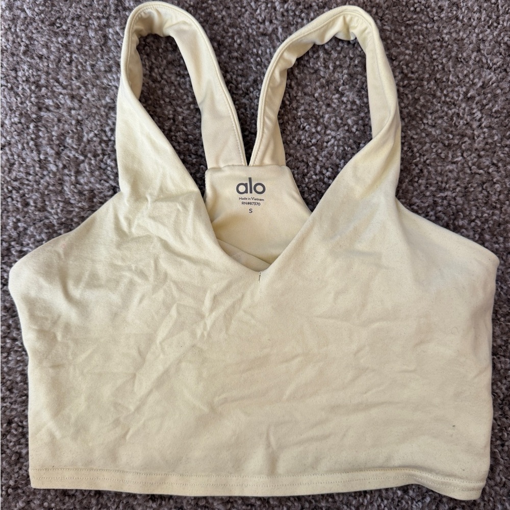 ALO Yoga Cream Tank Top